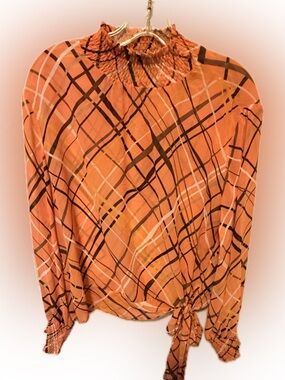New York & Co. Sheer Blouse nwot